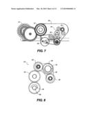 PRINTER AND DUAL TRAYS FOR IMAGE RECEIVER MEDIA SHEETS diagram and image