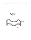 Suspension arm having a shaft projecting therefrom and method for press fitting the shaft into a bore of another member diagram and image