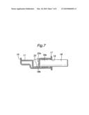 Suspension arm having a shaft projecting therefrom and method for press fitting the shaft into a bore of another member diagram and image