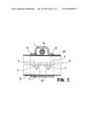 DEVICE FOR THE SEALED COUPLING OF TWO CYLINDRICAL PIPES HAVING DIFFERENT DIAMETERS diagram and image