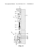 Adjustable Sliding Device for Panic Exit Door Lock diagram and image