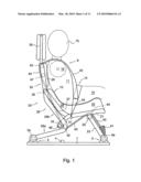 DECELERATION RESPONSIVE VEHICLE SEAT diagram and image