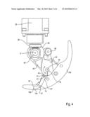 Tuft picking device for a brush making machine diagram and image