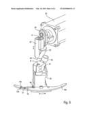 Tuft picking device for a brush making machine diagram and image