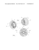 Wheel Rim Assembly with Integral Air Cooled Lubricant Cavity and Hub diagram and image