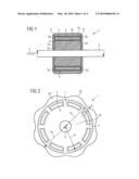 Permanent Magnet Rotor with Accommodating Pockets, Sealed by Means of an Adhesive Film, for the Permanent Magnets diagram and image