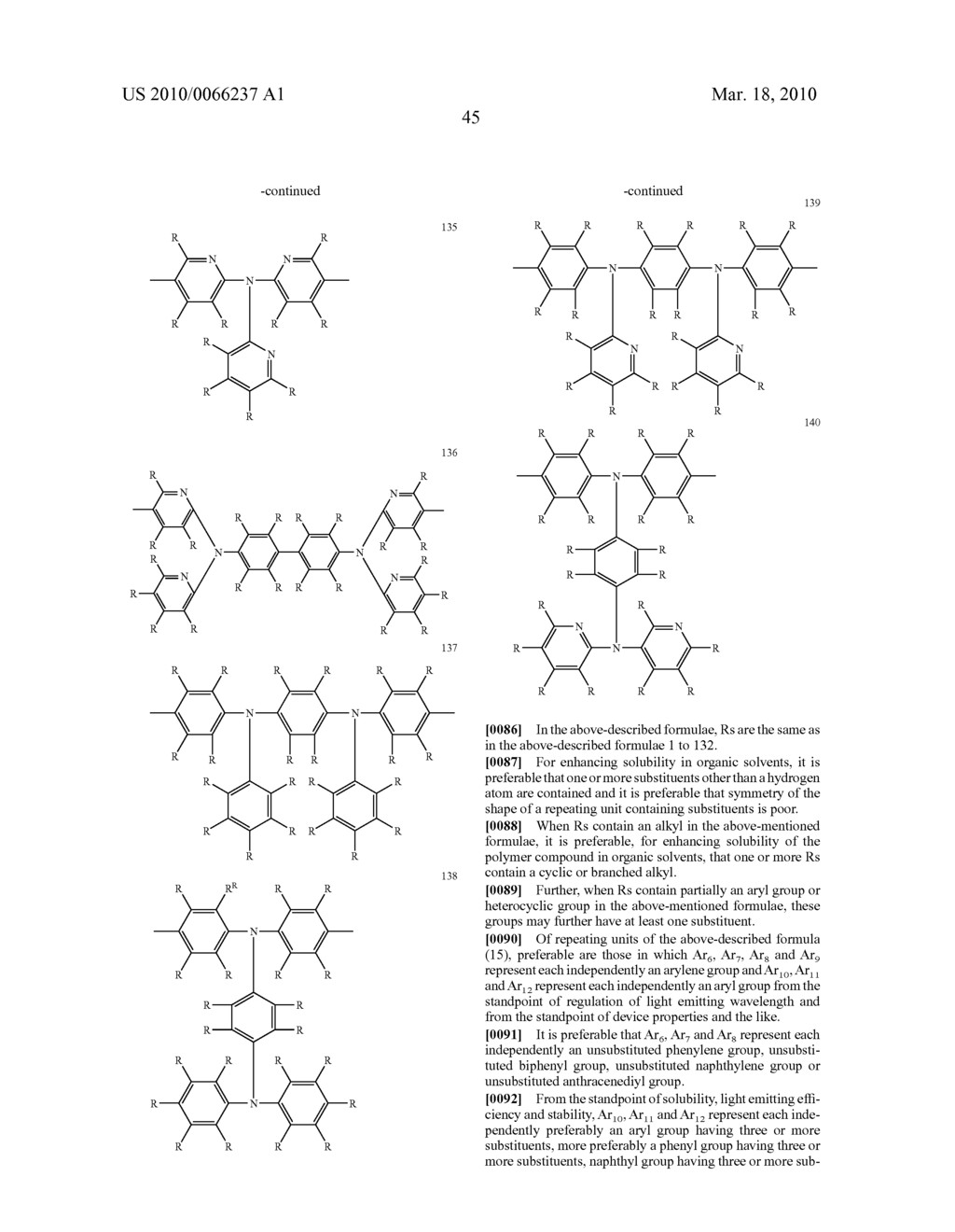 POLYMER COMPOUND AND POLYMER LIGHT EMITTING DEVICE USING THE SAME - diagram, schematic, and image 46