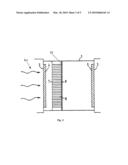 ION BARRIER MEMBRANE FOR USE IN A VACUUM TUBE USING ELECTRON MULTIPLYING, AN ELECTRON MULTIPLYING STRUCTURE FOR USE IN A VACUUM TUBE USING ELECTRON MULTIPLYING AS WELL AS A VACUUM TUBE USING ELECTRON MULTIPLYING PROVIDED WITH SUCH AN ELECTRON MULTIPLYING STRUCTURE diagram and image