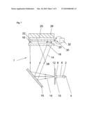 TEST DEVICE AND TEST METHOD FOR A PV CONCENTRATOR MODULE diagram and image