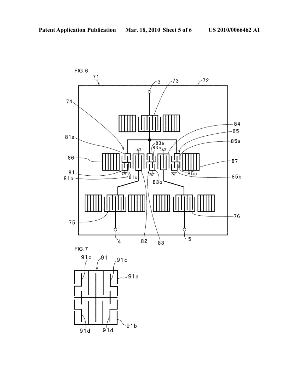 ACOUSTIC WAVE FILTER DEVICE - diagram, schematic, and image 06