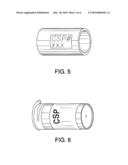 Method for Incorporating an Anti-Counterfeiting Device into a Multi-Walled Container and the Multi-Walled Container Containing Such Device diagram and image