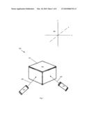 System for illustrating true three dimensional images in an enclosed medium diagram and image