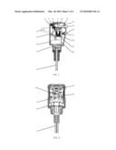 LEAKAGE CURRENT PROTECTION PLUG AND INTERRUPT PROTECTION PLUG CONTACT SPRING STRUCTURE diagram and image