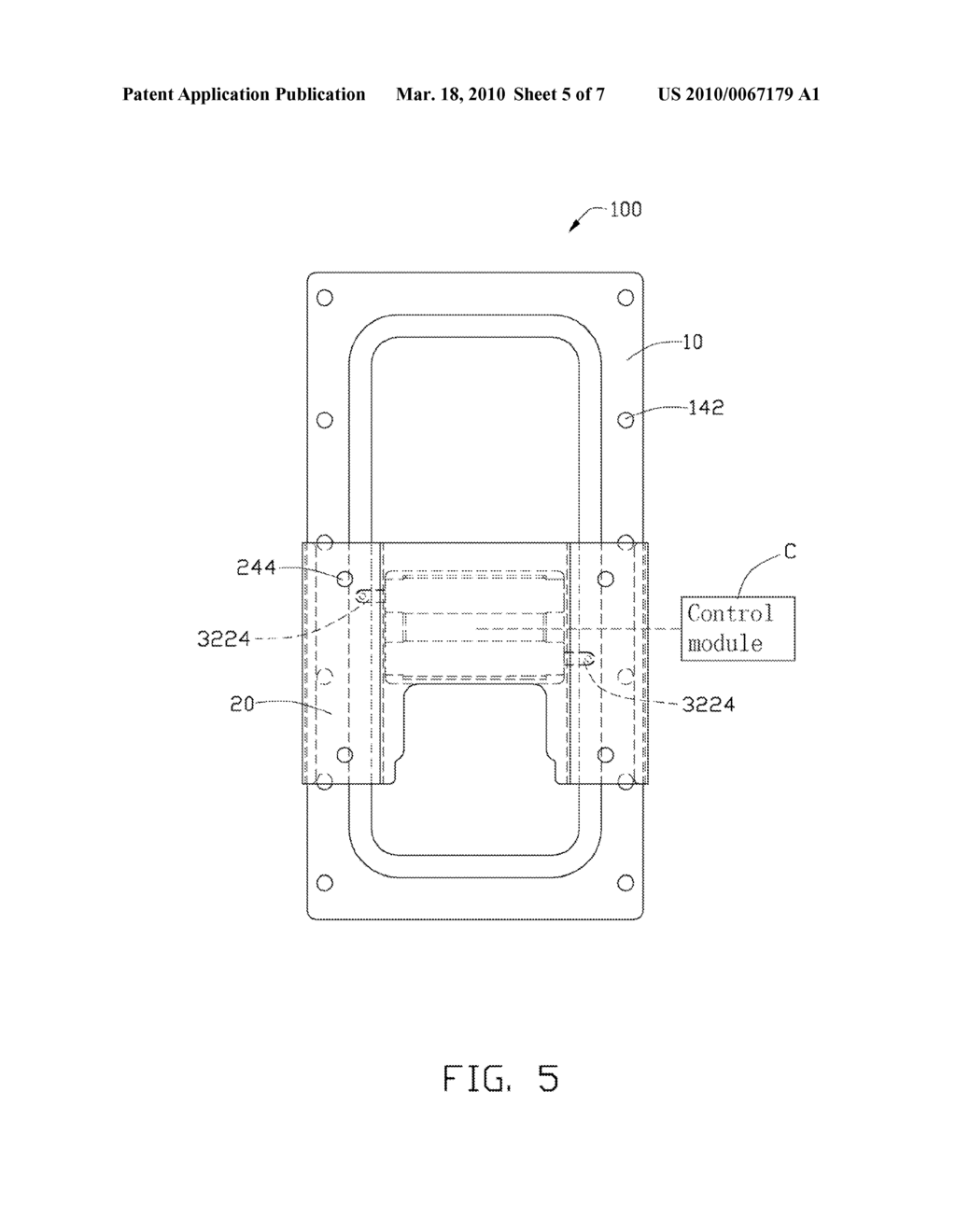 SLIDE MECHANISM FOR SLIDE-TYPE PORTABLE ELECTRONIC DEVICE - diagram, schematic, and image 06