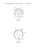 LED LIGHTING ARRANGEMENT INCLUDING LIGHT EMITTING PHOSPHOR diagram and image