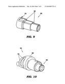 CONNECTOR FOR HEARING ASSISTANCE DEVICE HAVING REDUCED MECHANICAL FEEDBACK diagram and image