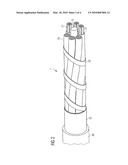 Optical Cable with Stranded Micromodules and Apparatus to Manufacture the Optical Cable diagram and image