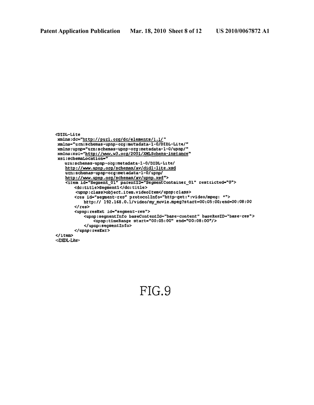 METHOD AND APPARATUS FOR PLAYING BACK SCENE USING UPnP - diagram, schematic, and image 09