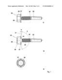 SCREW AND ITS COMBINATION WITH A CONICAL SEALING DISK diagram and image
