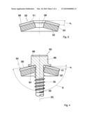 SCREW AND ITS COMBINATION WITH A CONICAL SEALING DISK diagram and image