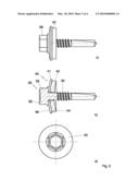 SCREW AND ITS COMBINATION WITH A CONICAL SEALING DISK diagram and image