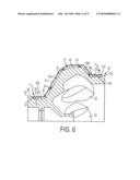 COOLING STRUCTURE FOR OUTER SURFACE OF A GAS TURBINE CASE diagram and image