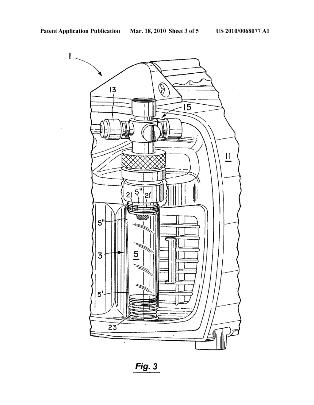 VACUUM PUMP WITH COMBINED DEBRIS CATCHER AND PRESSURE RELIEF VALVE - diagram, schematic, and image 04