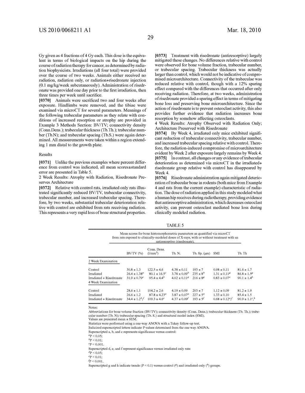 USE OF ANTIRESORPTIVE COMPOUNDS TO PREVENT IONIZING RADIATION-INDUCED ACTIVATION OF OSTEOCLASTS AND RESULTING BONE LOSS - diagram, schematic, and image 51