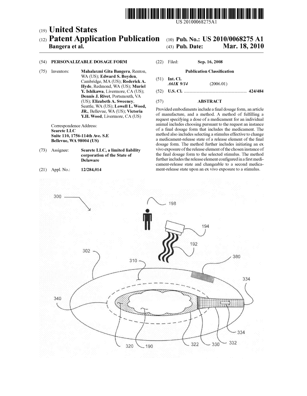 Personalizable dosage form - diagram, schematic, and image 01