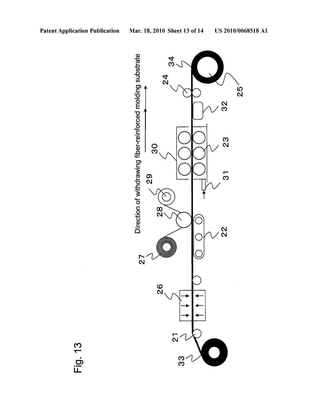 MOLDING MATERIAL, PREPREG AND FIBER-REINFORCED COMPOSITE MATERIAL, AND METHOD FOR PRODUCING FIBER-REINFORCED MOLDING SUBSTRATE - diagram, schematic, and image 14