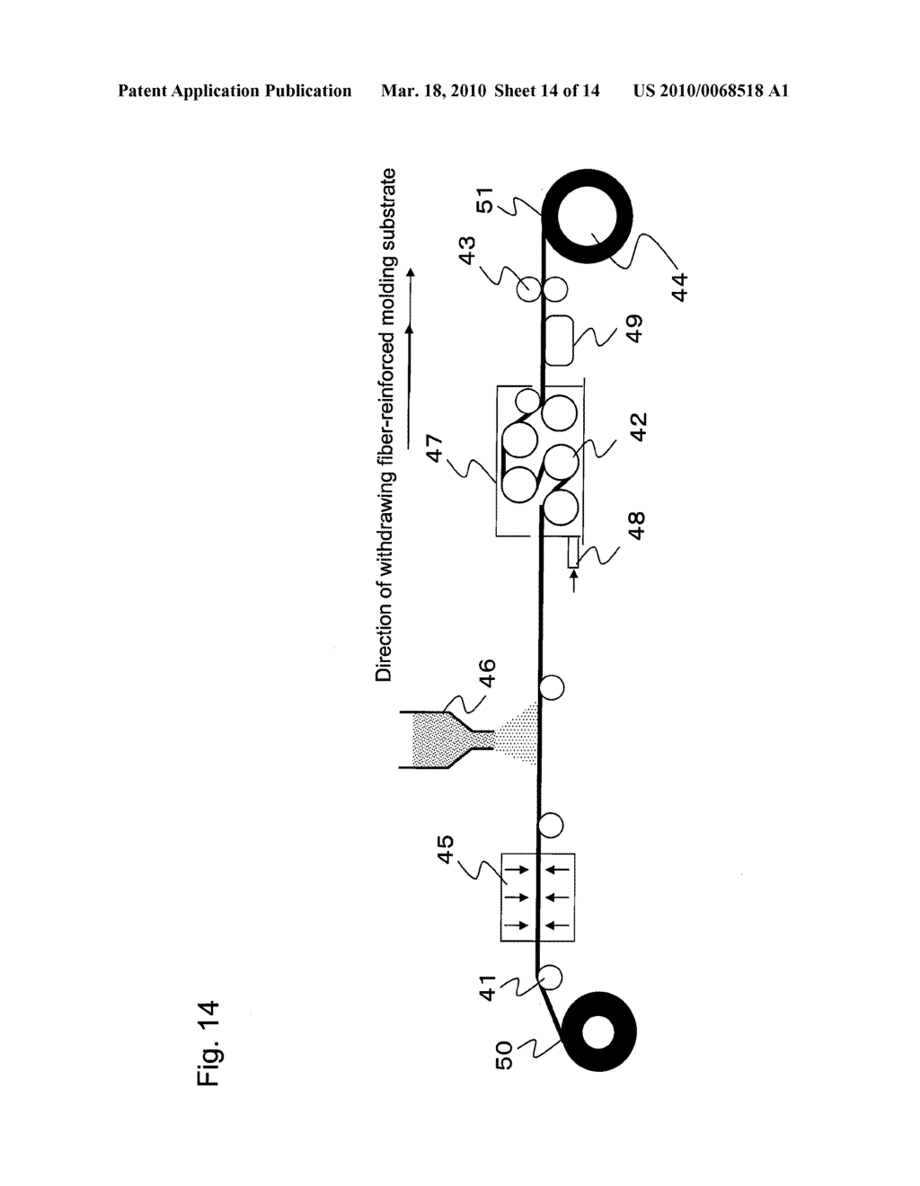 MOLDING MATERIAL, PREPREG AND FIBER-REINFORCED COMPOSITE MATERIAL, AND METHOD FOR PRODUCING FIBER-REINFORCED MOLDING SUBSTRATE - diagram, schematic, and image 15