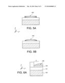 METHOD FOR FABRICATING A MICRO-ELECTRONIC DEVICE EQUIPPED WITH SEMI-CONDUCTOR ZONES ON AN INSULATOR WITH A HORIZONTAL GE CONCENTRATION GRADIENT diagram and image