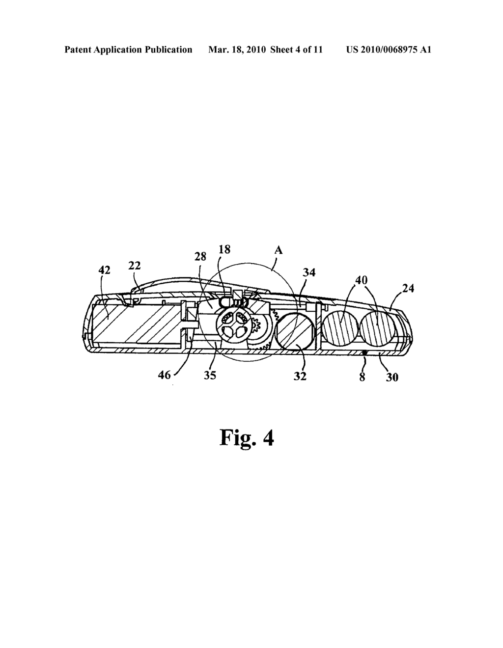 Razor blade sharpener and method of sharpening - diagram, schematic, and image 05