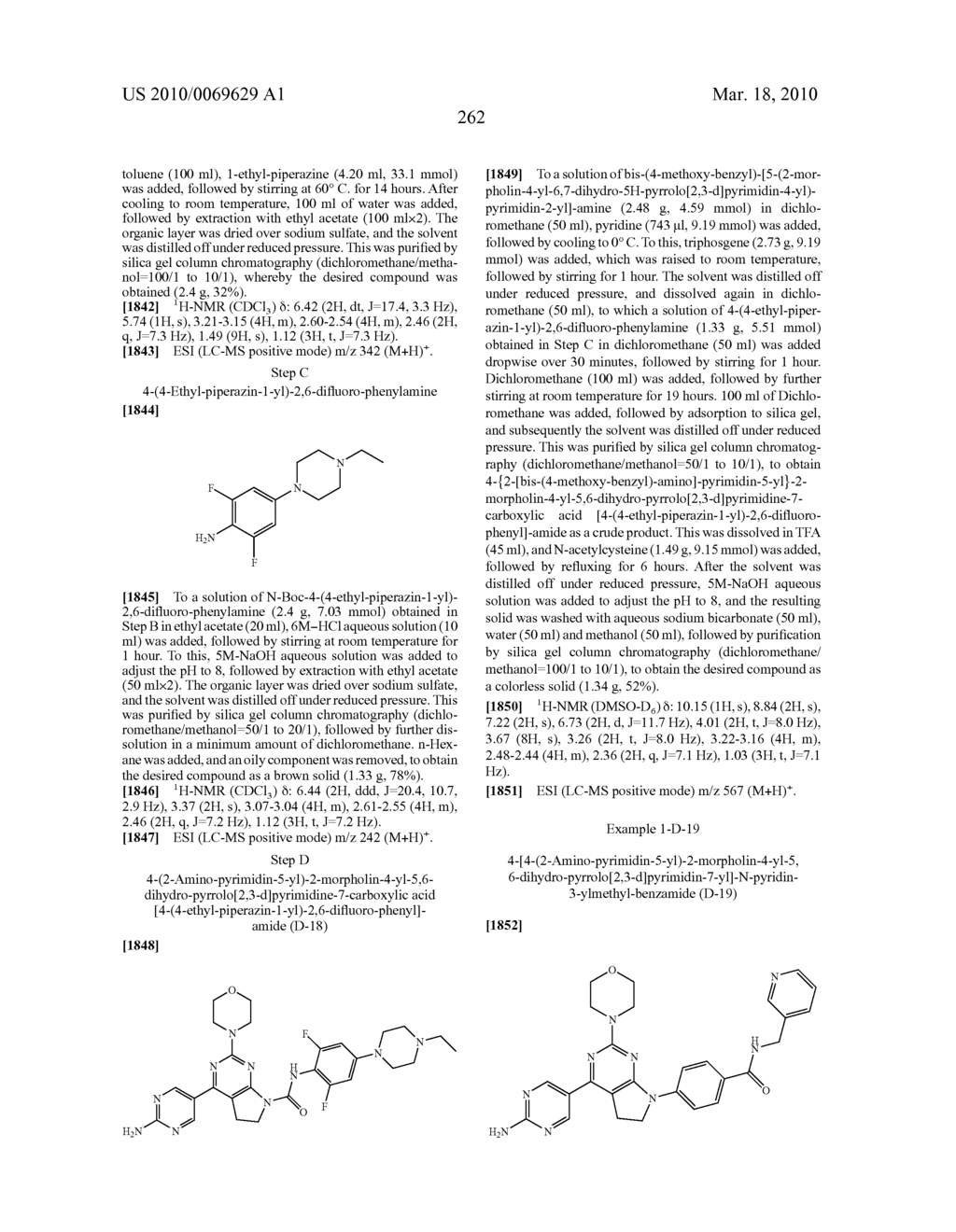 PYRIMIDINE DERIVATIVES AS PI3K INHIBITOR AND USE THEREOF - diagram, schematic, and image 263