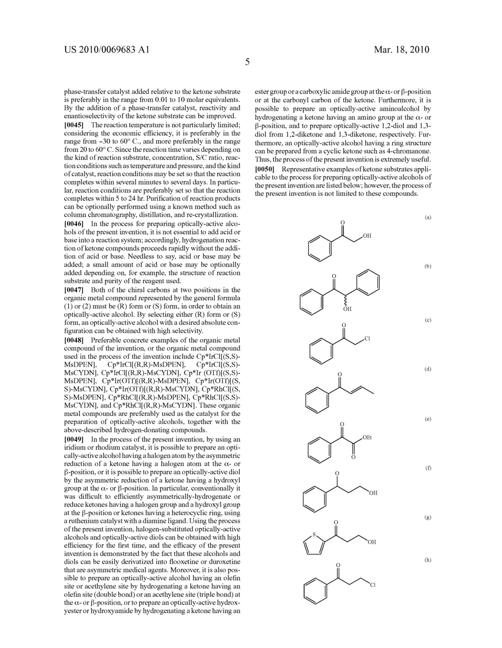 Organic metal compound and process for preparing optically-active alcohols using the same - diagram, schematic, and image 06