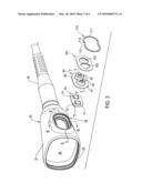 Self-sealing control arrangement for a medical instrument diagram and image