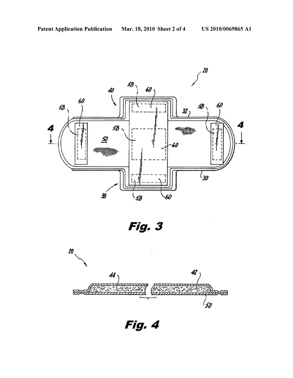 DRAPEABLE SANITARY ABSORBENT NAPKIN - diagram, schematic, and image 03