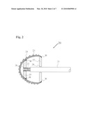 Modular spherical hollow reamer assembly for medical applications diagram and image