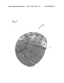Modular spherical hollow reamer assembly for medical applications diagram and image