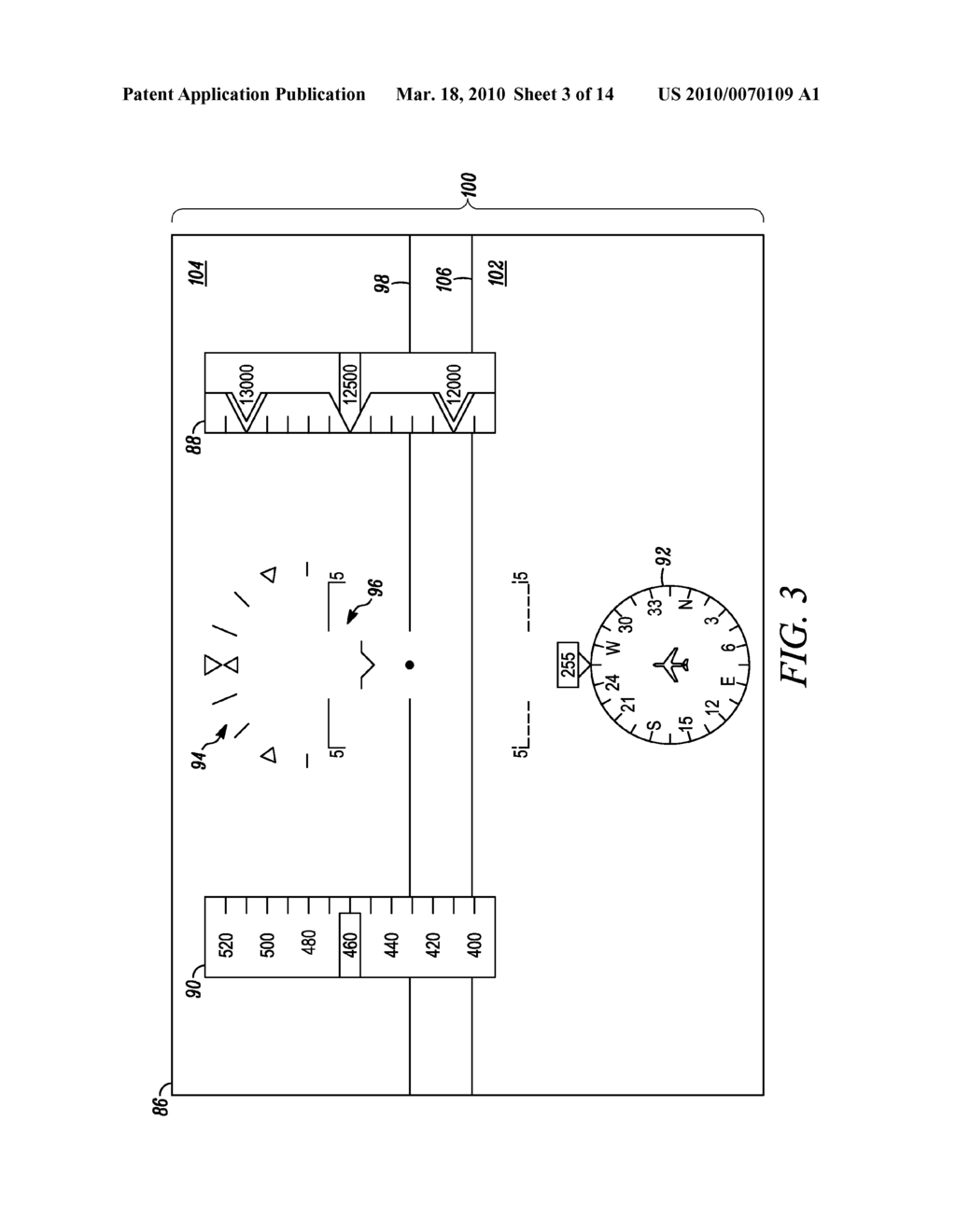 SYSTEM AND METHOD FOR DISPLAYING A DIGITAL TERRAIN - diagram, schematic, and image 04