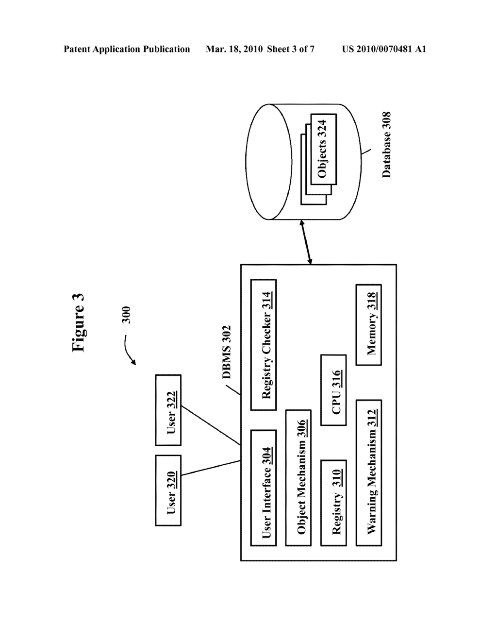 SYSTEM AND METHOD FOR ALLOWING UPDATES TO DATABASE OBJECTS - diagram, schematic, and image 04