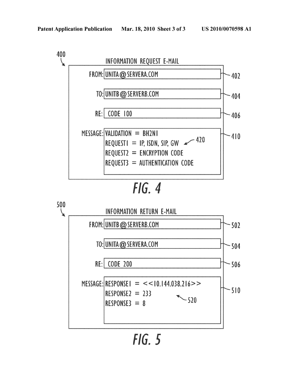 System and Method for Exchanging Connection Information for Videoconferencing Units Using E-mails - diagram, schematic, and image 04