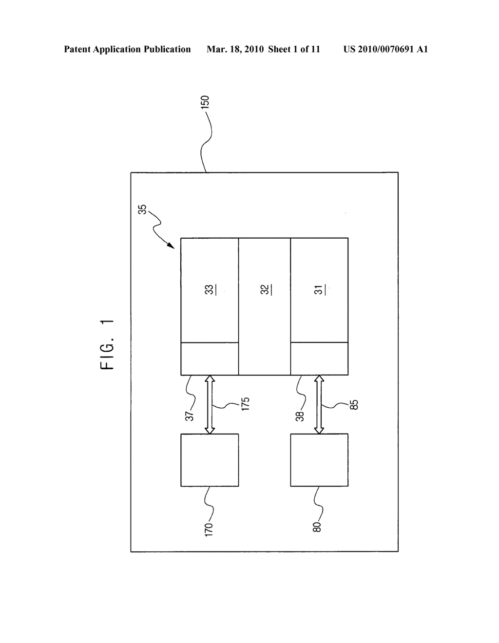 Multiprocessor system having multiport semiconductor memory device and nonvolatile memory with shared bus - diagram, schematic, and image 02