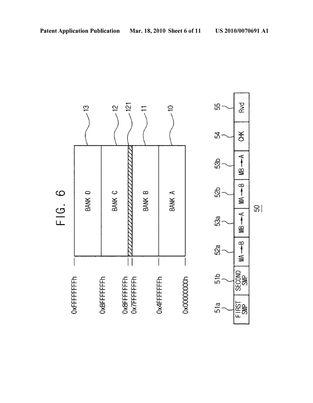 Multiprocessor system having multiport semiconductor memory device and nonvolatile memory with shared bus - diagram, schematic, and image 07