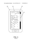 EXPANDABLE AREA FOR HOST TABLE DATA DISPLAY IN A MOBILE DEVICE diagram and image