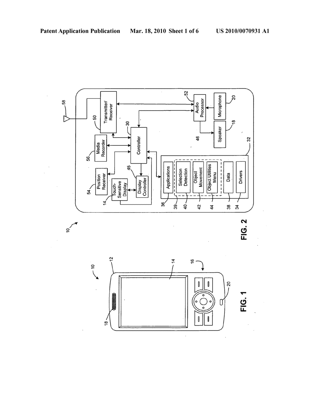 METHOD AND APPARATUS FOR SELECTING AN OBJECT - diagram, schematic, and image 02