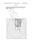 CD/DVD Insertable Cartridge and Player for Optical Data - Media Discs of All Sizes, Types, and Formats with Security Features diagram and image