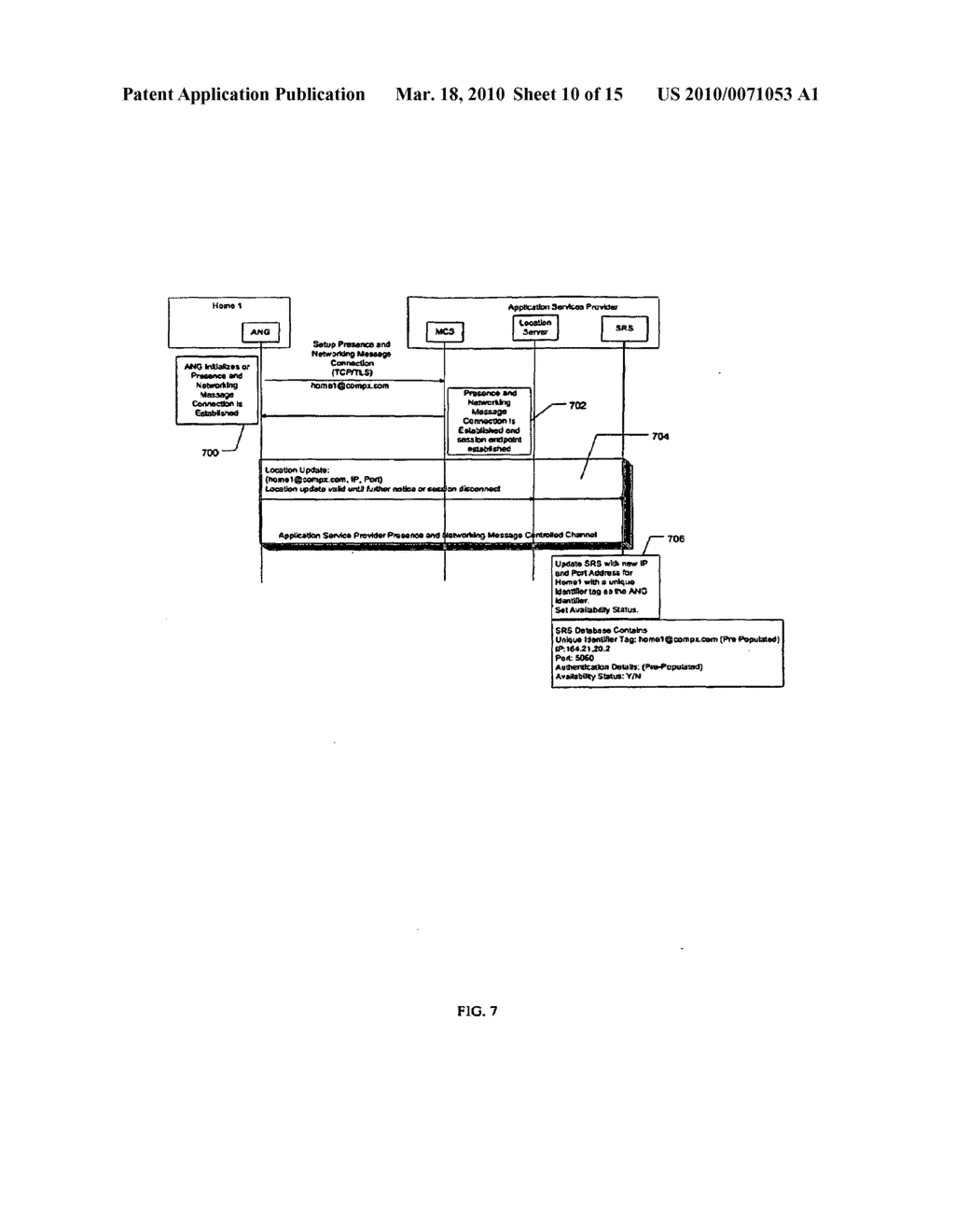 Presence Status Notification From Digital Endpoint Devices Through A Multi-Services Gateway Device At The User Premises - diagram, schematic, and image 11