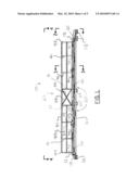 FLUID FLOW SYSTEM BRIDGE WITH WALKWAY diagram and image