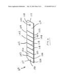 SERRATED SNAP-OFF UTILITY KNIFE BLADE diagram and image